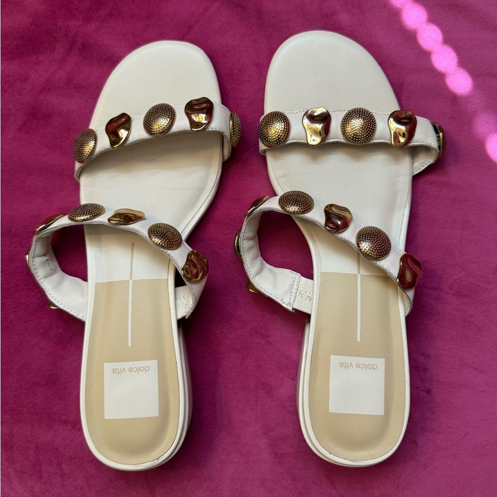Dolce Vita Embellished Sandals